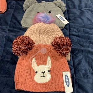 Three bundle beautiful babies hats